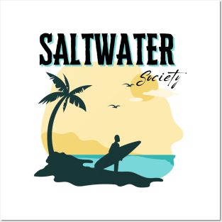 Saltwater Society Posters and Art